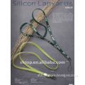 Top-quality silicone lanyard